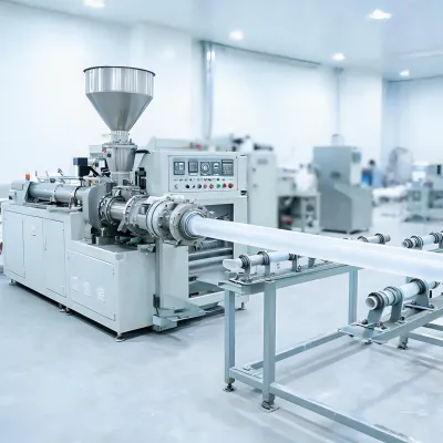 pvc pipe extrusion line